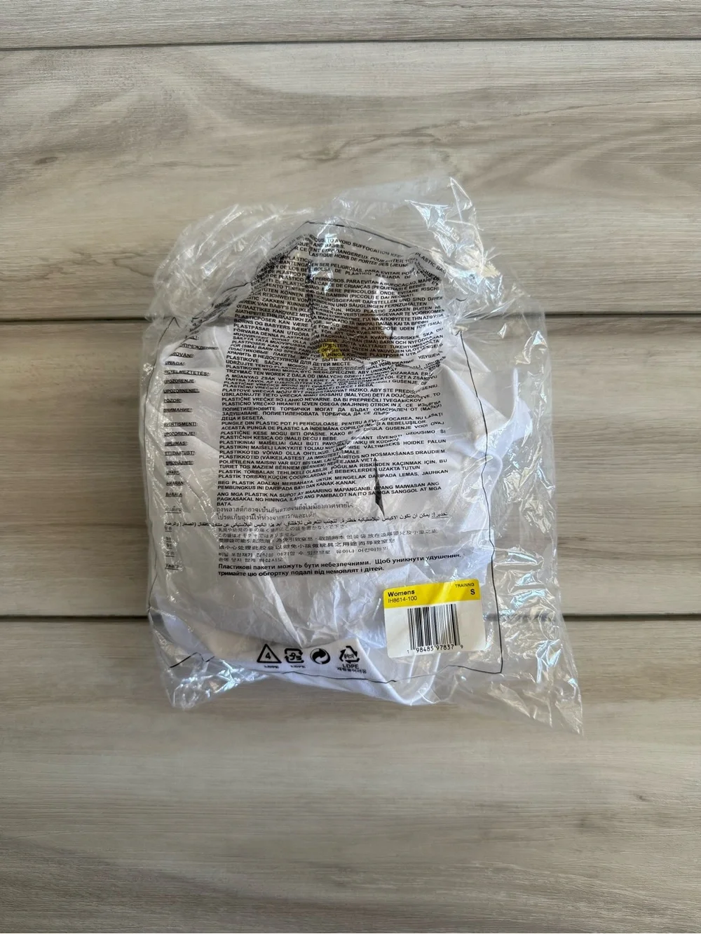 Nike One Dri-FIT Skirt White Small  NWT IN PACKAGE